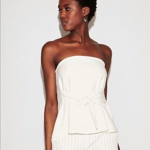 Brand new Express tie front tube top